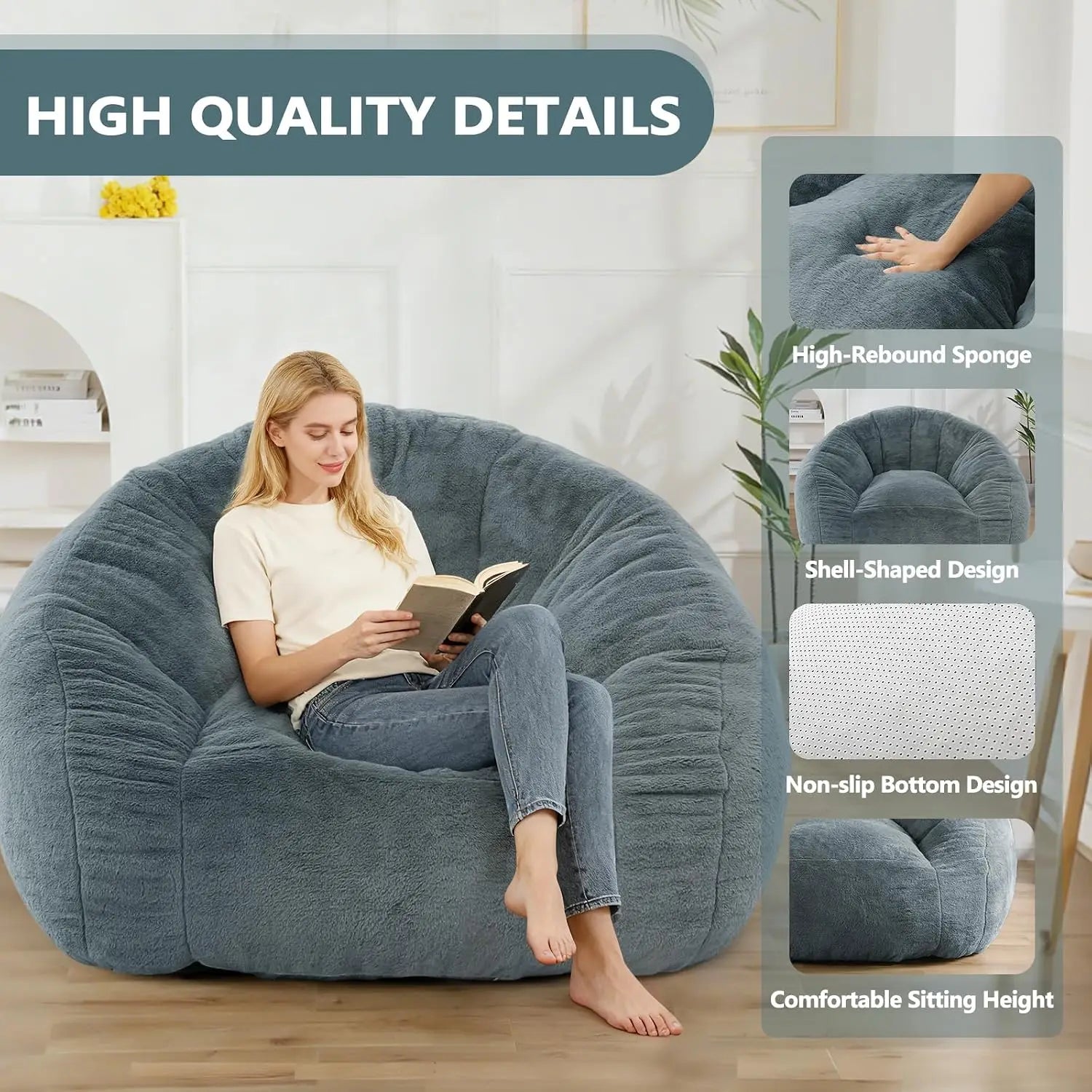 Oversized Beanbag Chair