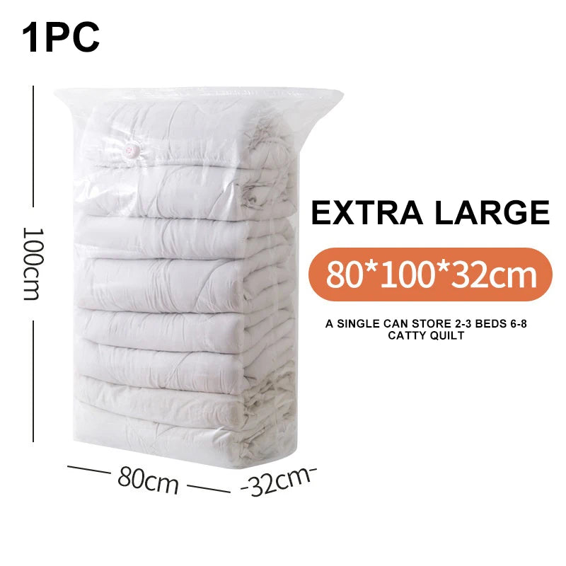 Heavy-Duty Vacuum Storage Compression Bags