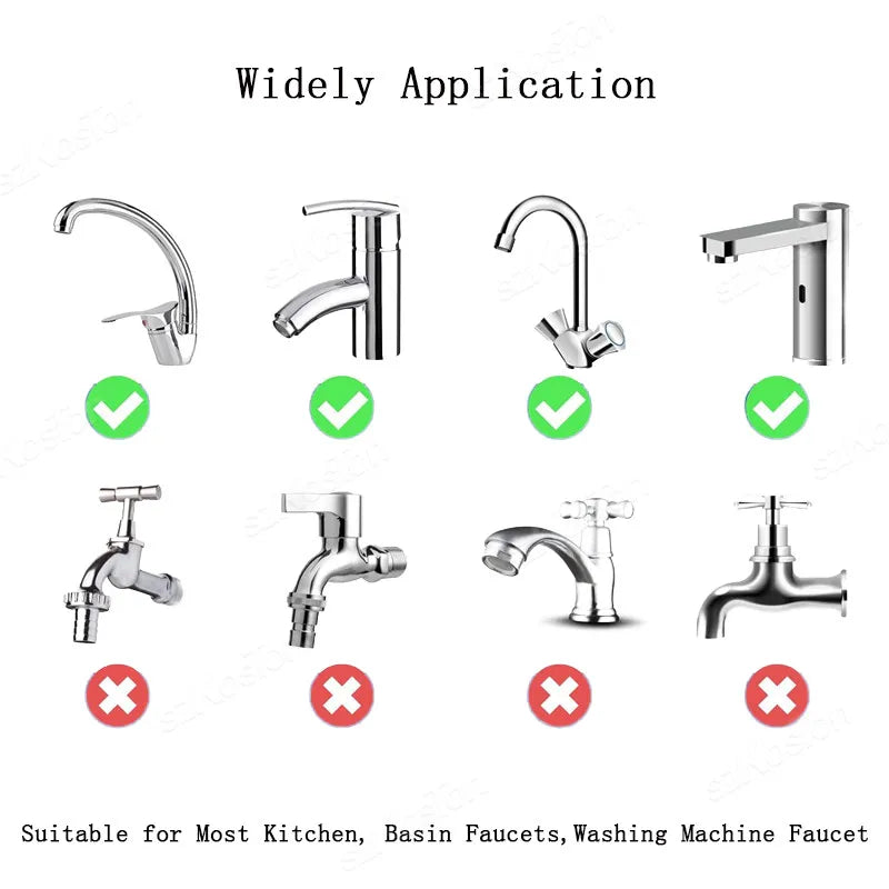 Rotatable Multifunctional Extension Faucet