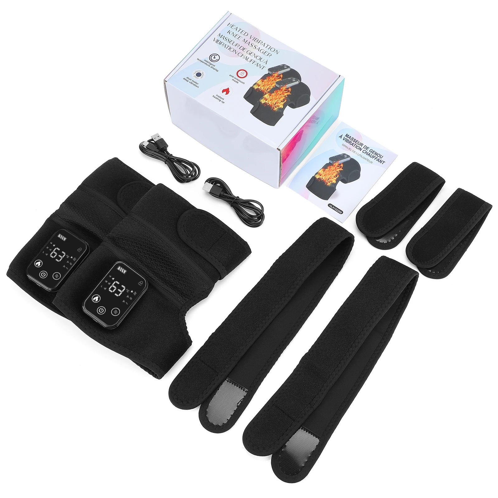 3-in-1 Wireless Heating and Vibration Massager