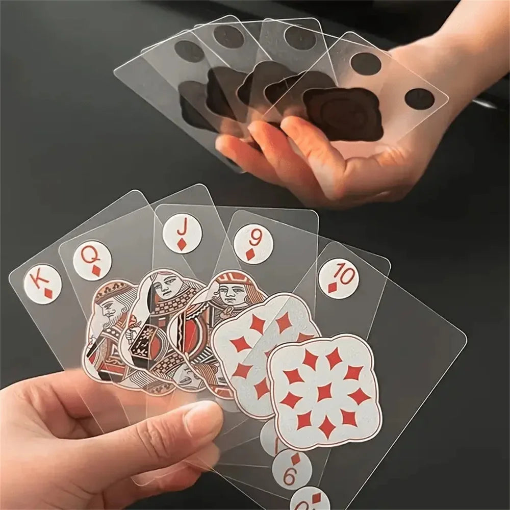 Waterproof Transparent Playing Cards