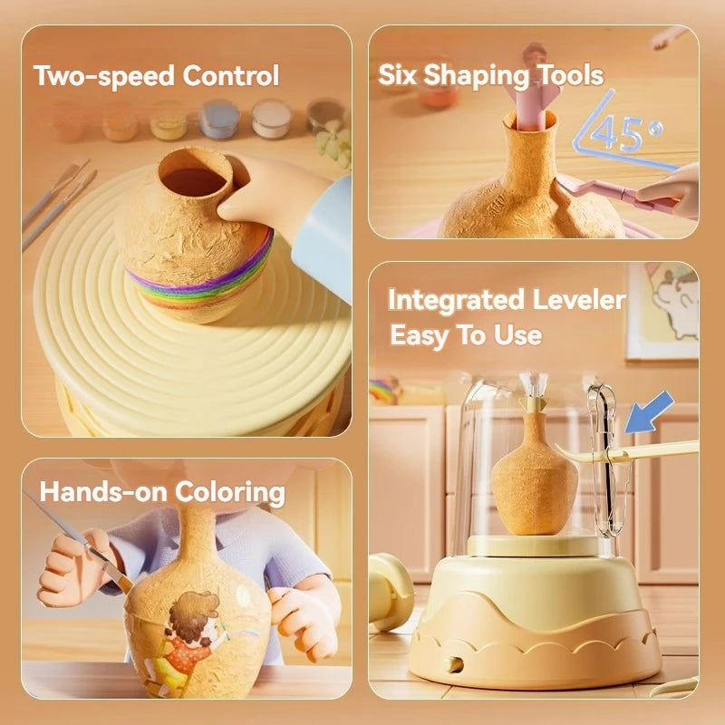 Kids Electric Pottery Machine