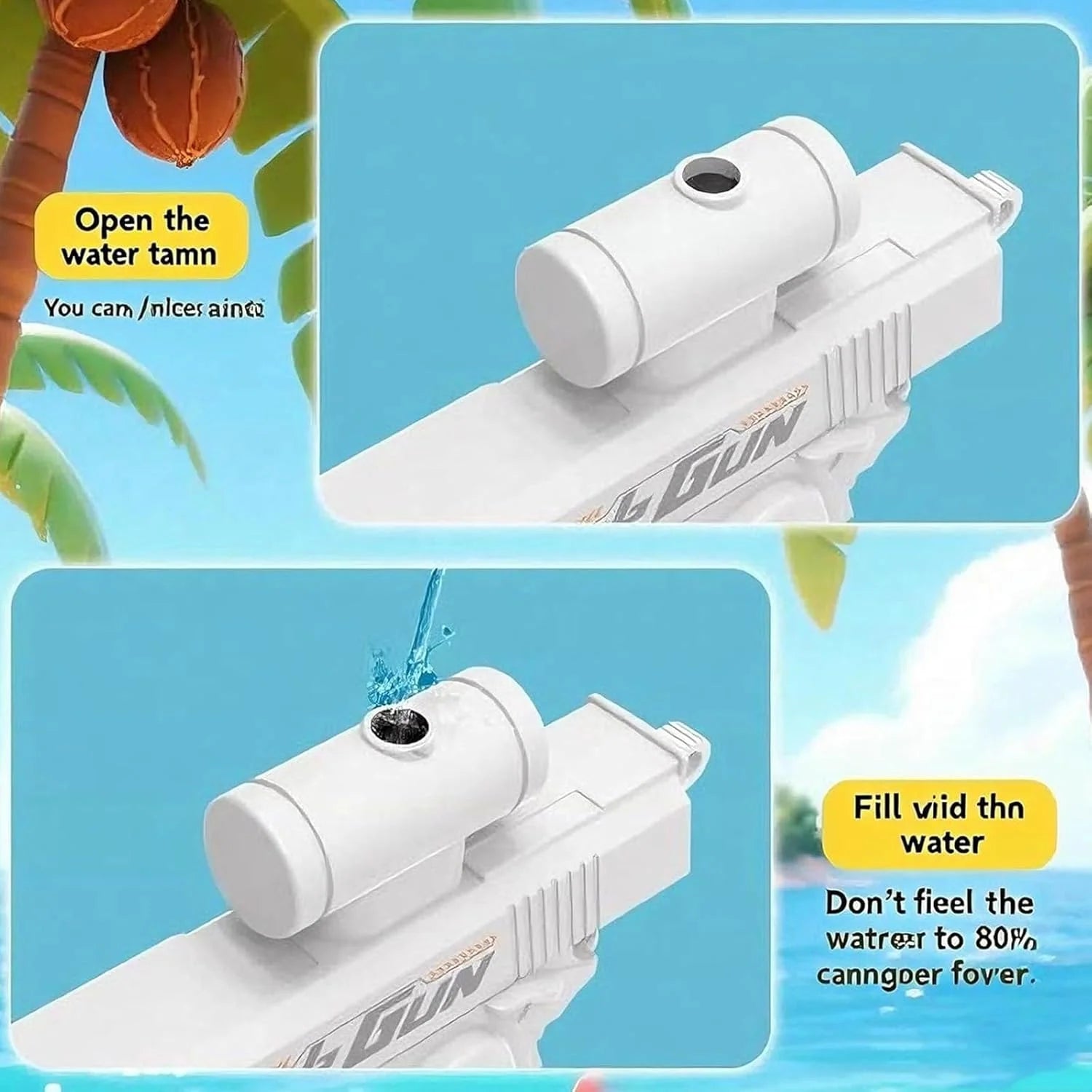 Prank Watergun Toy