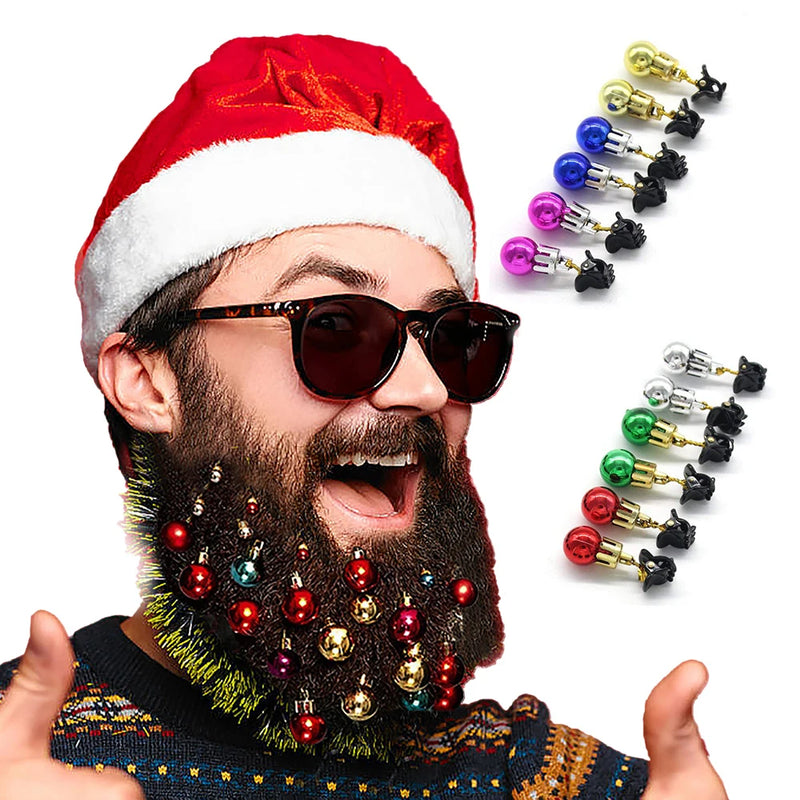 Multi-Colors Beard Clips 12Pcs