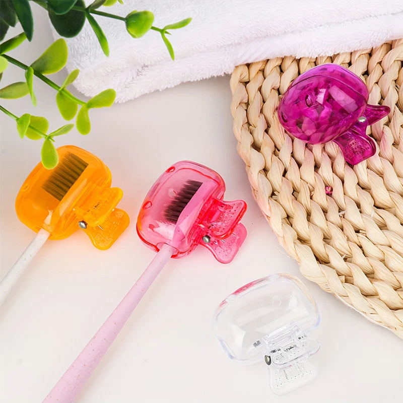 Portable Toothbrush Head Protector Cap