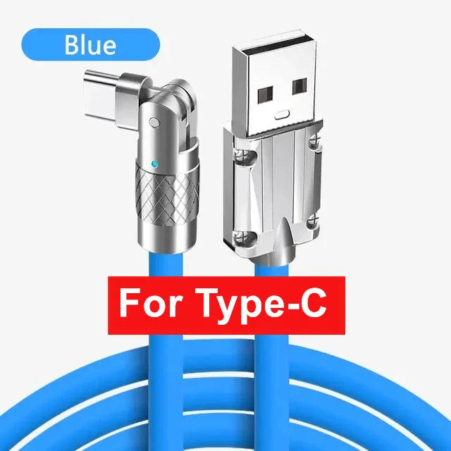 Rotatable Fast Charge Data Cable