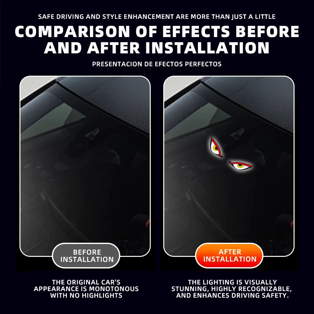 Solar Powered Led Car Ambience Light