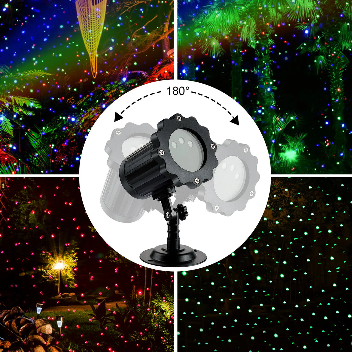 Colorful Firefly LED Projector Lamp