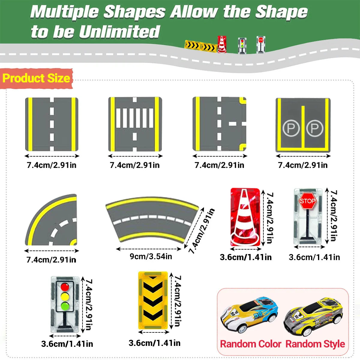 Magnetic Track Construction Kit