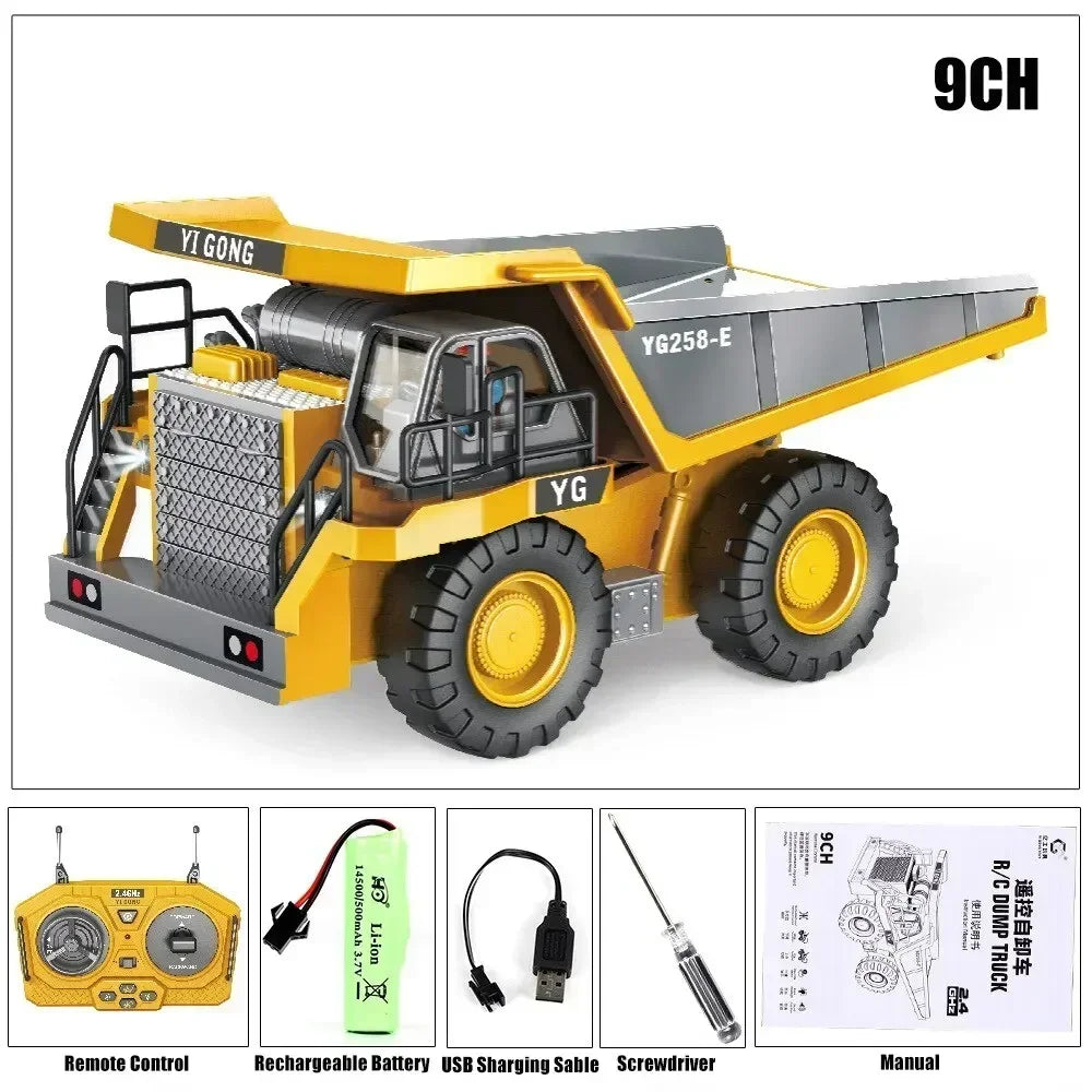 RC Heavy Duty Vehicle Model Toy