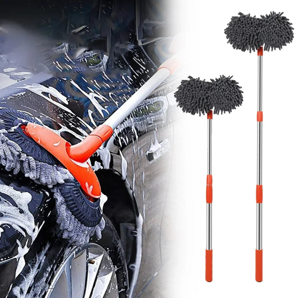 Retractable Rotary Car Wash Mop
