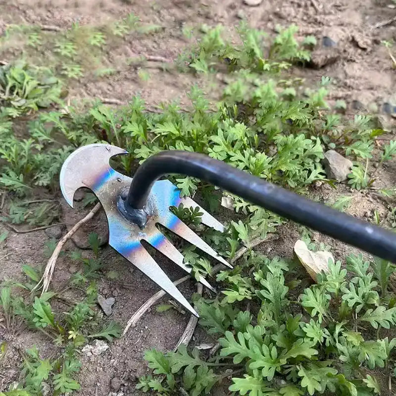 Multifunctional Steel Garden Weeding Tool