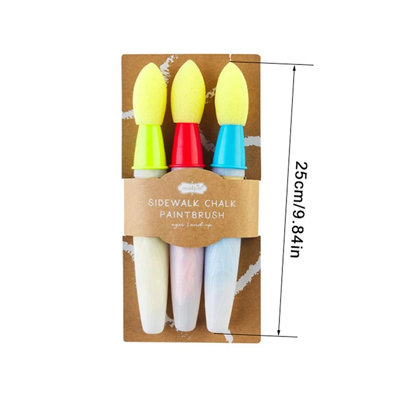 3PCS Chalk Paint Brush