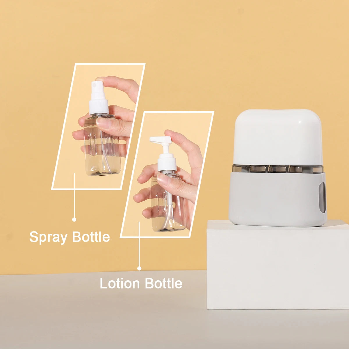 Portable Travel Spray Bottle Set