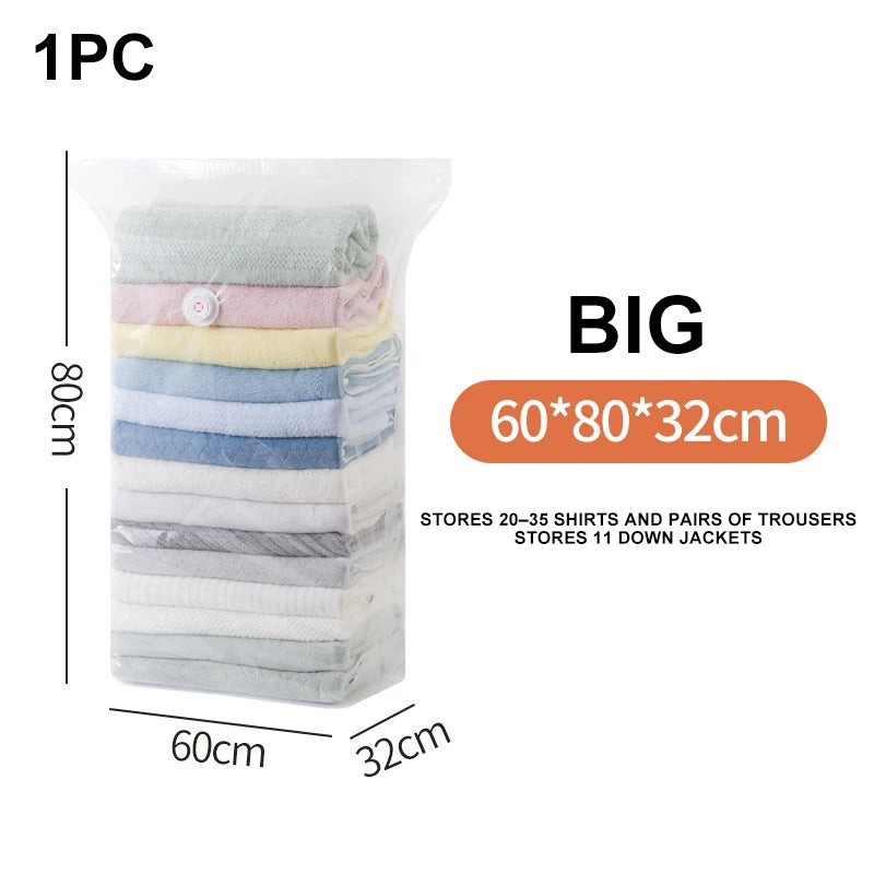 Heavy-Duty Vacuum Storage Compression Bags