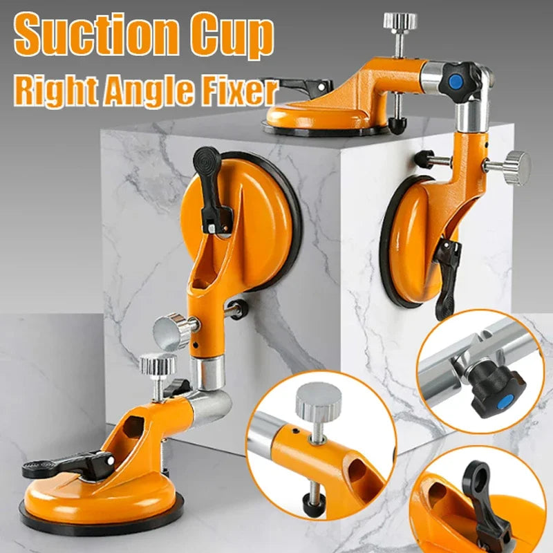 Adjustable Suction Cup Right Angle Fixer Tool