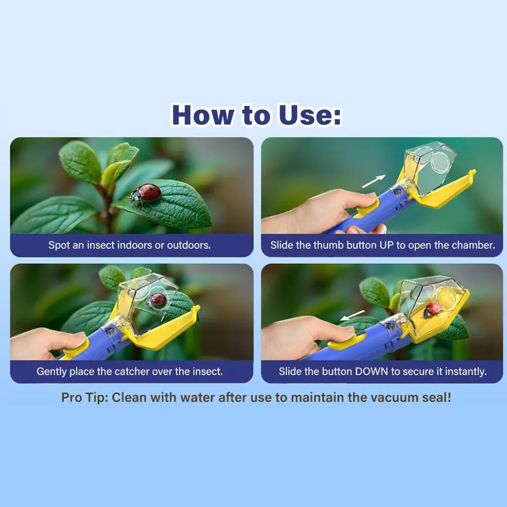 Multifunctional Portable Insect Catcher