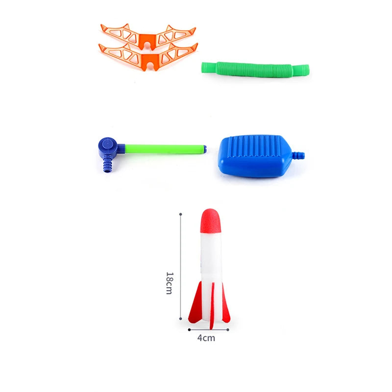 Air Powered Rocket Toy