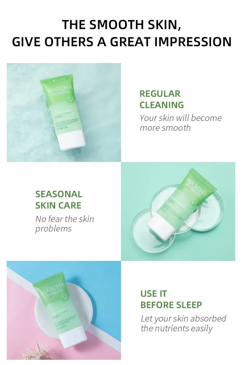 Exfoliating Gel for Whitening Face and Body Skin