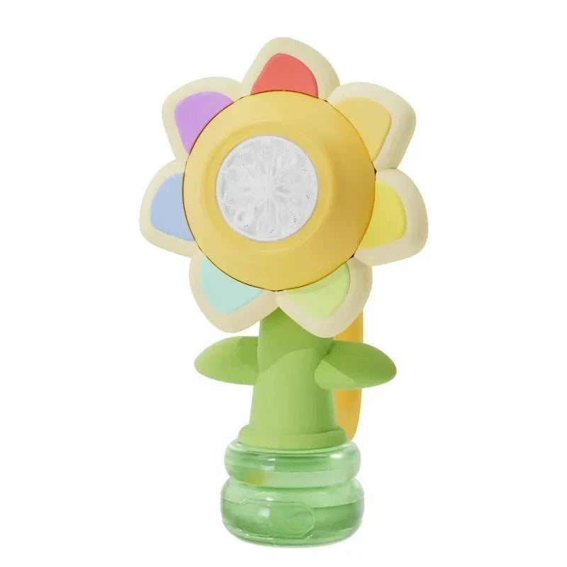 Automatic Sunflower Bubble Machine Toy
