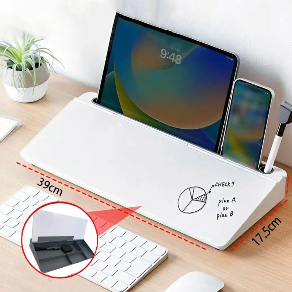 Desktop Whiteboard Organizer Hub