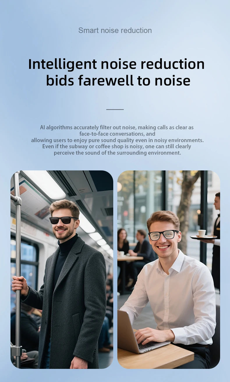 Smart AI Translation Sunglasses