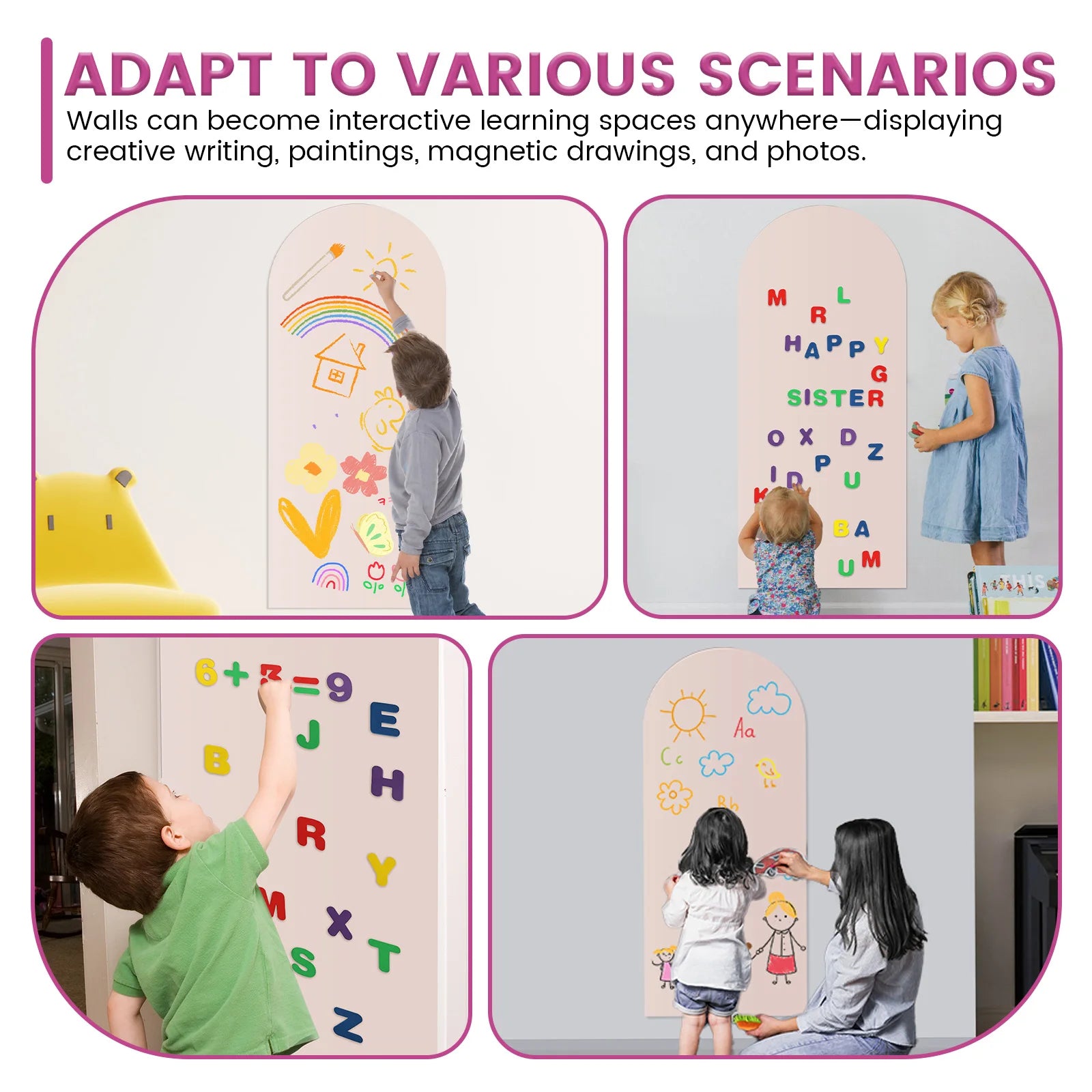 Magnetic Arch Wall Sticker