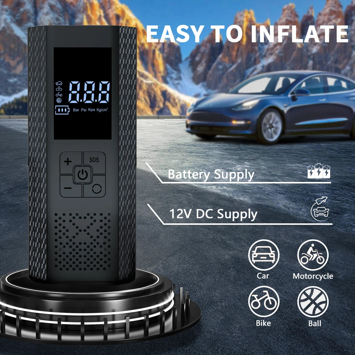 Portable Wireless Air Compressor