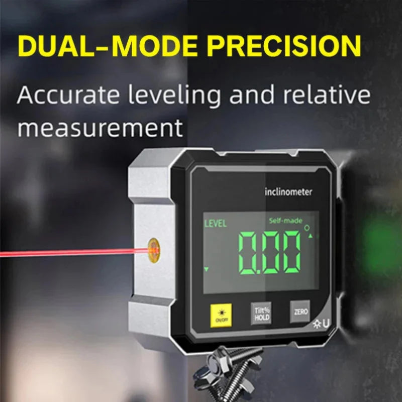 Magnetic Digital Laser Angle Ruler