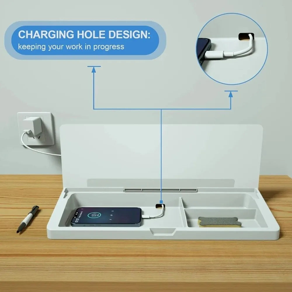 Desktop Whiteboard Organizer Hub