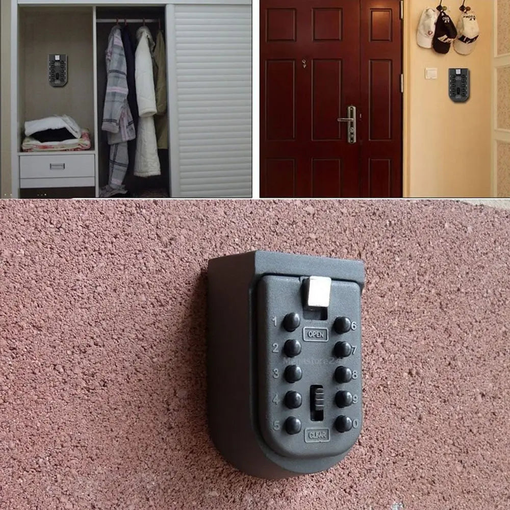 Password Lock Key Safe Organizer