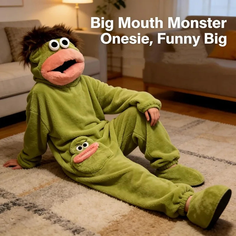 Silly Big Mouth Monster Jumpsuit