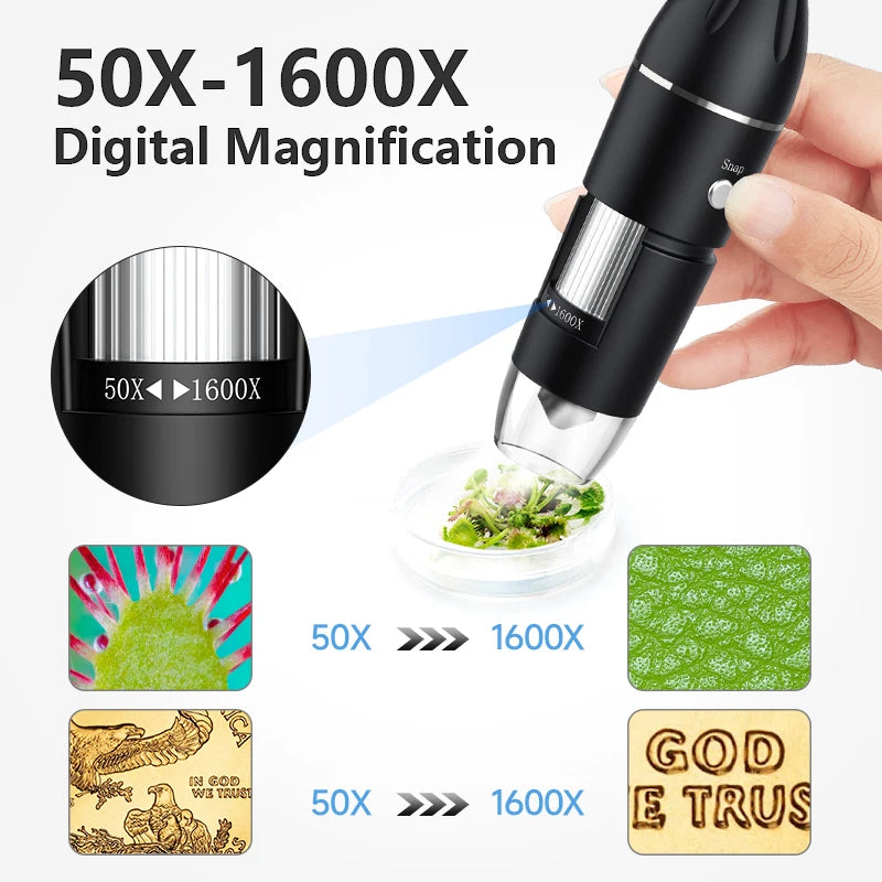 UltraMax Digital Microscope Magnifier