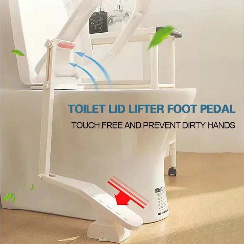 Foot Pedal Toilet Seat Lid Lifter