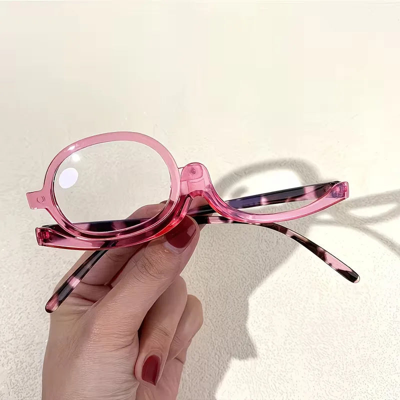 Rotating Makeup Reading Glasses