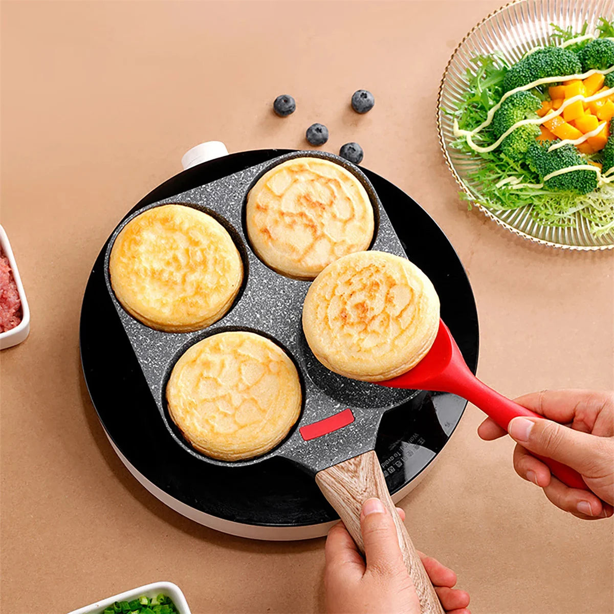 Multifunctional 3 In 1 Non-Stick Frying Pan