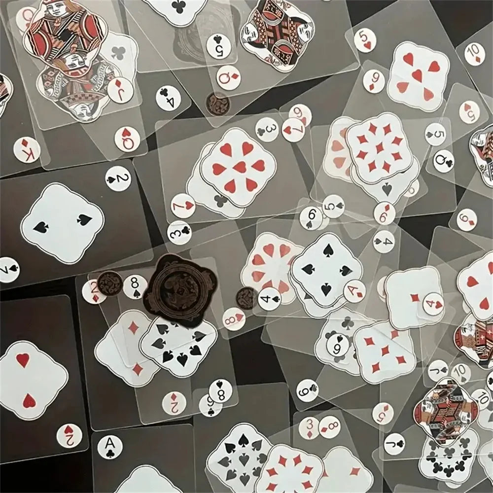 Waterproof Transparent Playing Cards