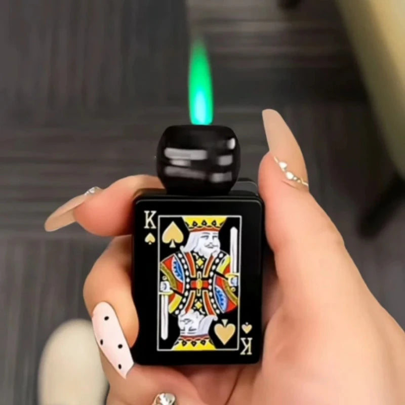 Poker Rotating Dice Lighter