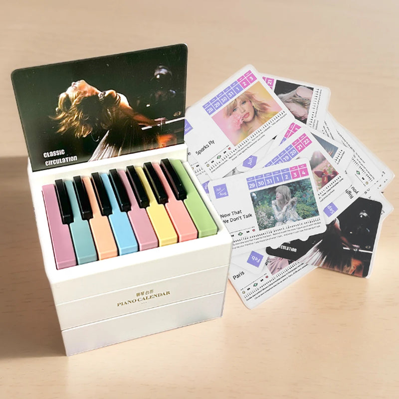 Desktop Playable Piano Calendar