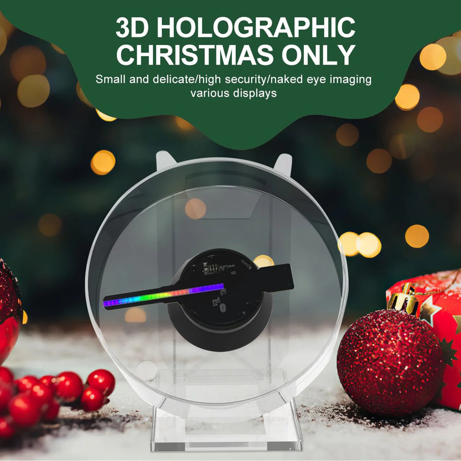 Mini 3D Holographic Projector