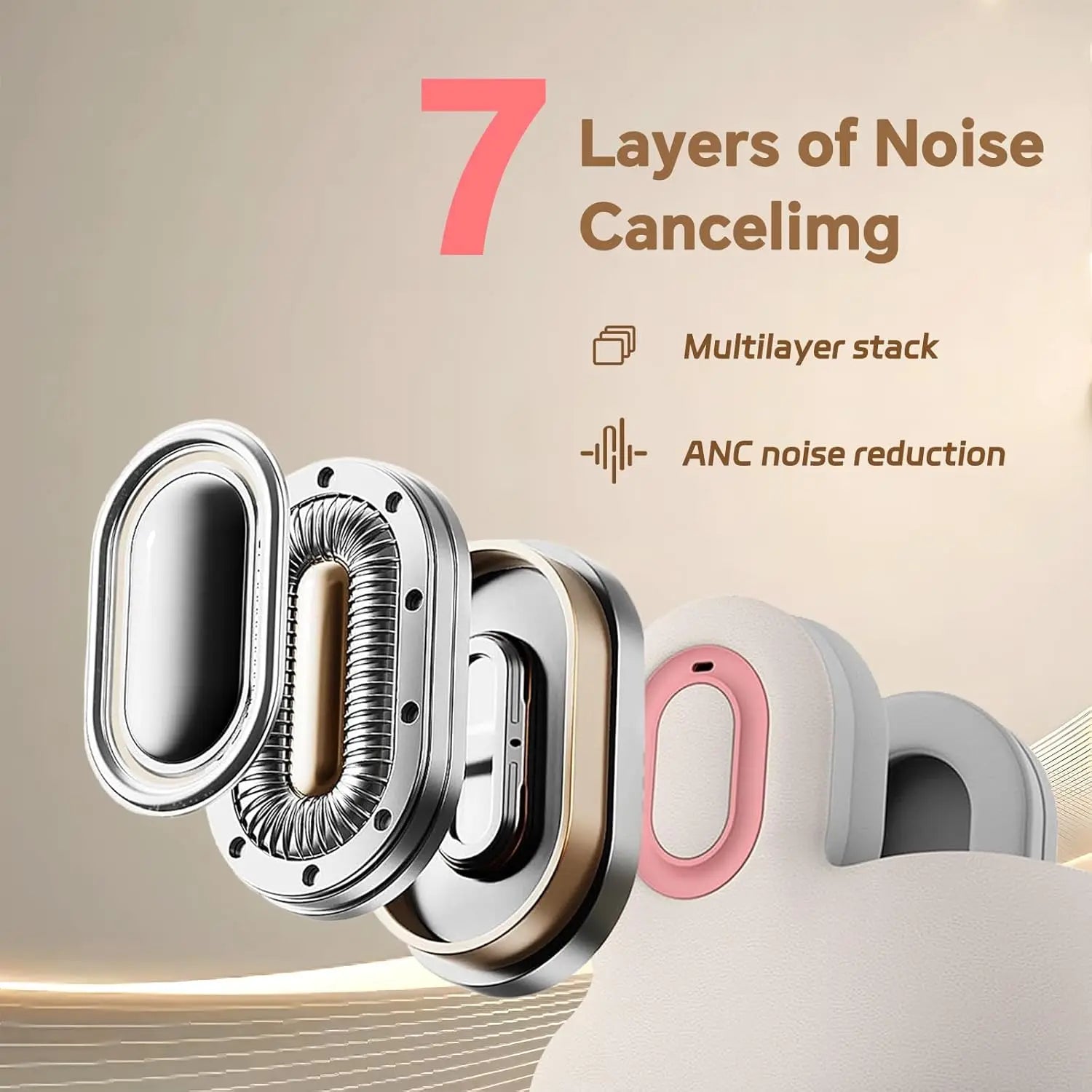 3 in 1 Headset with Neck Massager Pillow