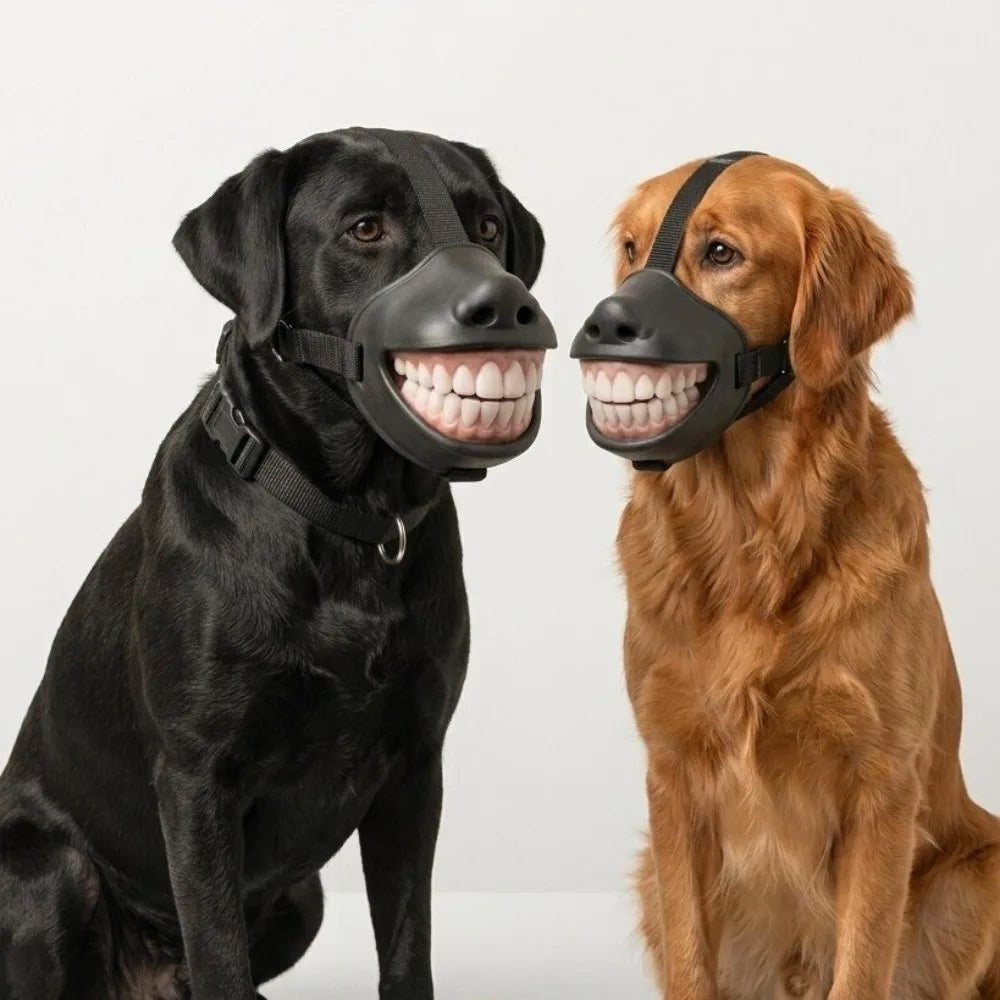 Funny Grinning Dog Muzzle