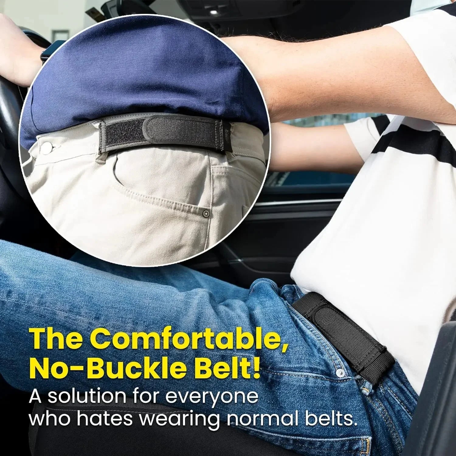 Elastic Ultra-soft Buckle Free Waist Belt