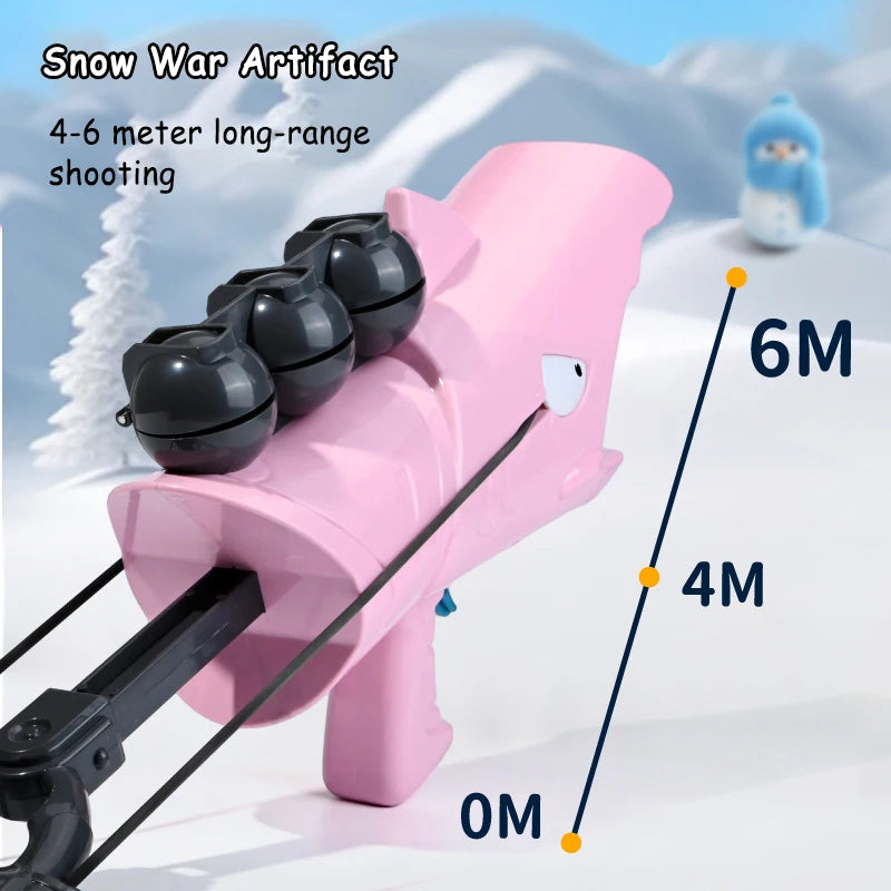Snowball Launcher Gun Toy