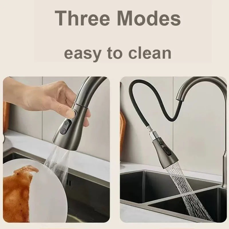 Multi-Function Pull-Out Faucet