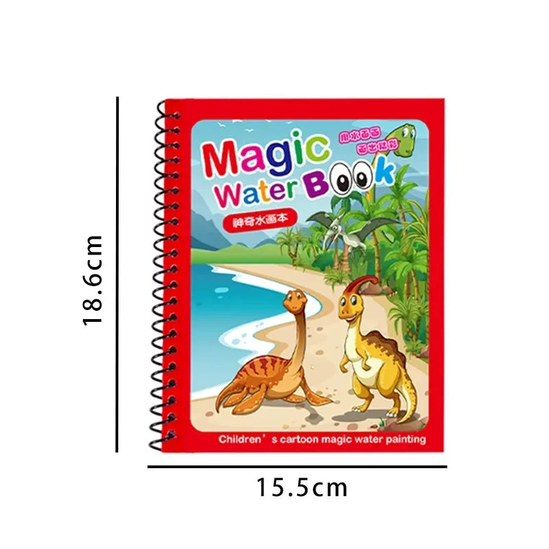 Kids Reusable Water coloring Book