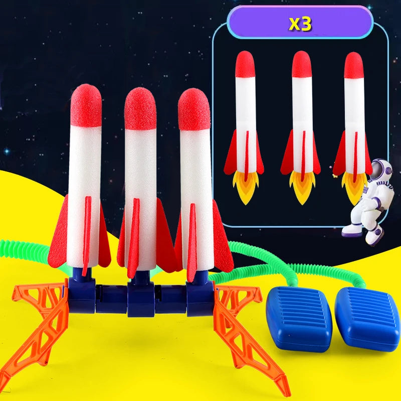 Air Powered Rocket Toy