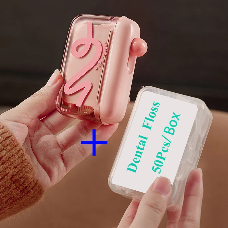 Pop Up Dental Floss Storage Box