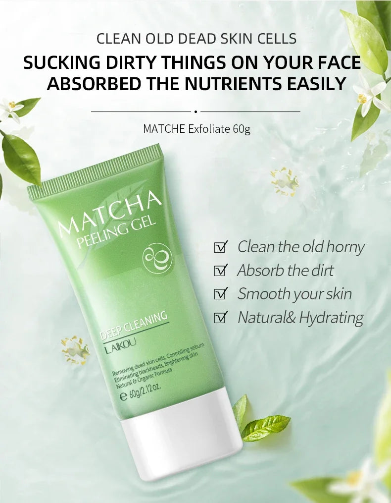 Exfoliating Gel for Whitening Face and Body Skin