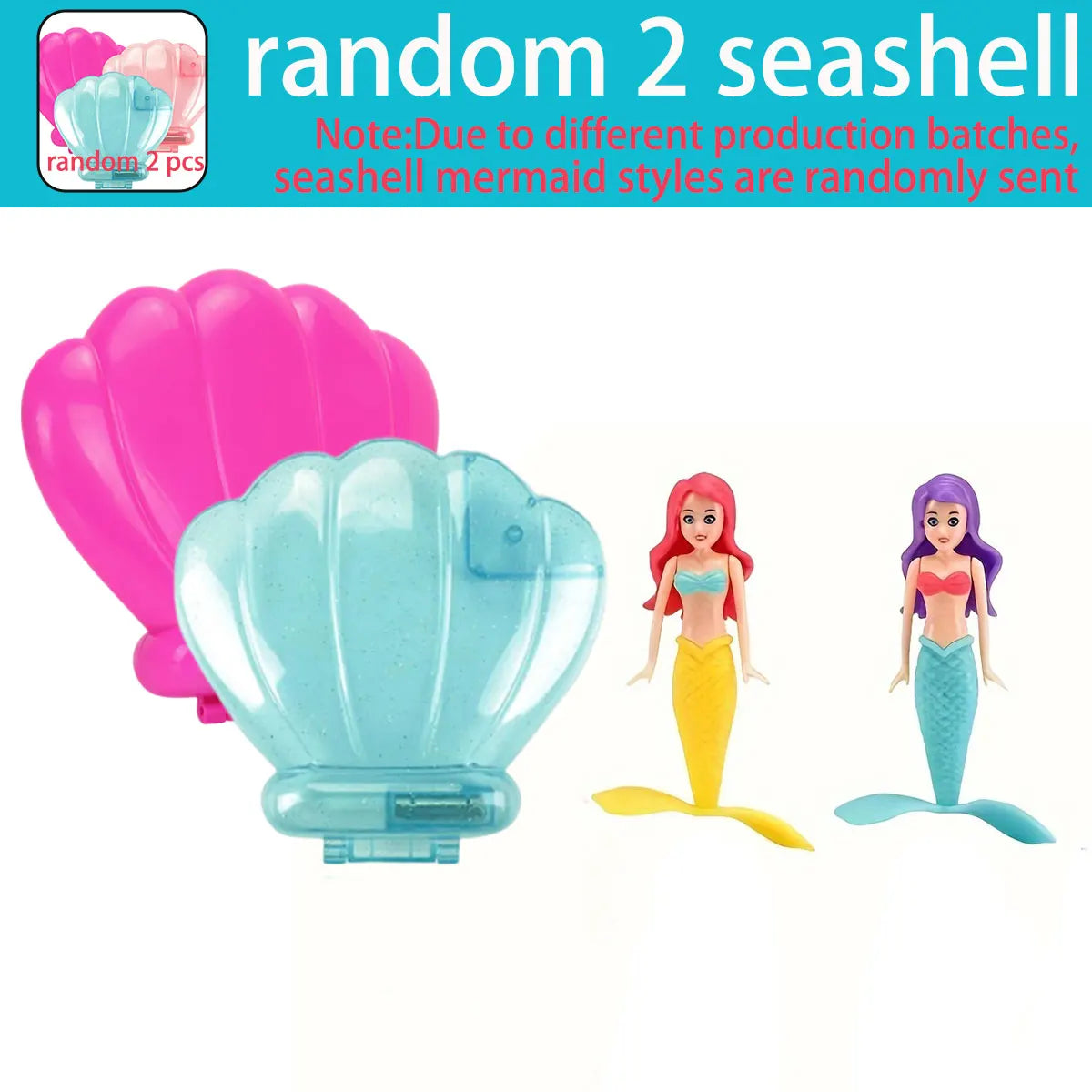 Aqua Mermaid Spin Float Toy